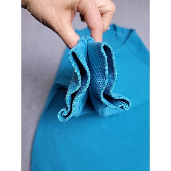 VTG NBA Charlotte Hornets Sweater Sweatshirt Mens L Blue Basketball Crewneck 90s - Picture 11 of 16